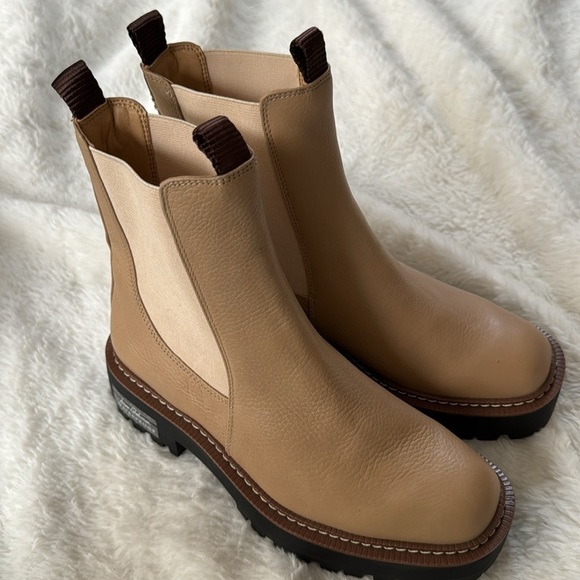 NEW! Sam Edelman Sesame Leather Laguna Chelsea Boot - Size 5 - Picture 9 of 16